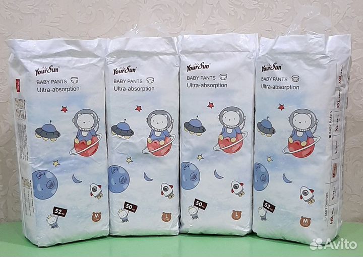 Подгузники-Трусики YourSun размер M