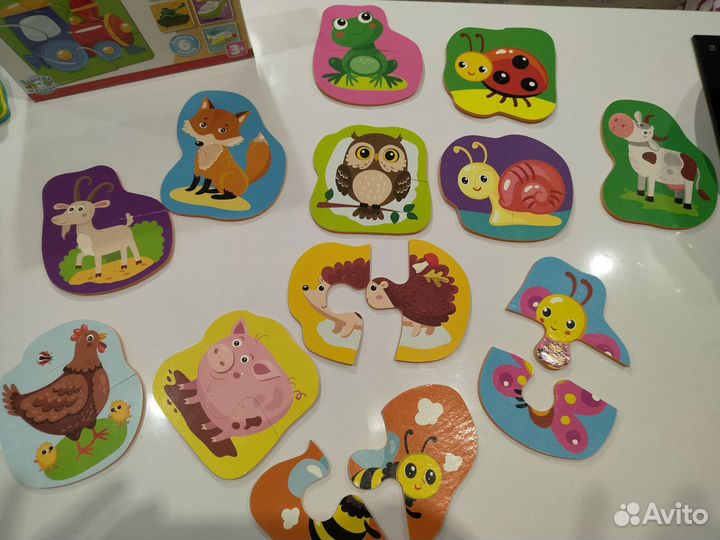 Развивающие игрушки от 1,5 лет пакетом