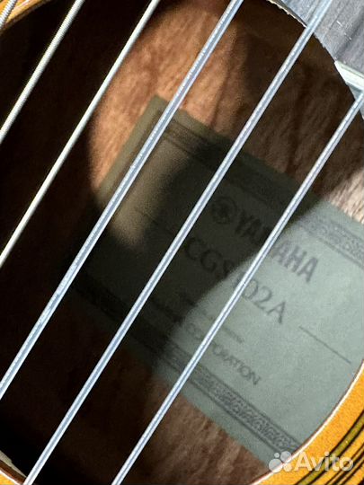 Гитара yamaha 1/2