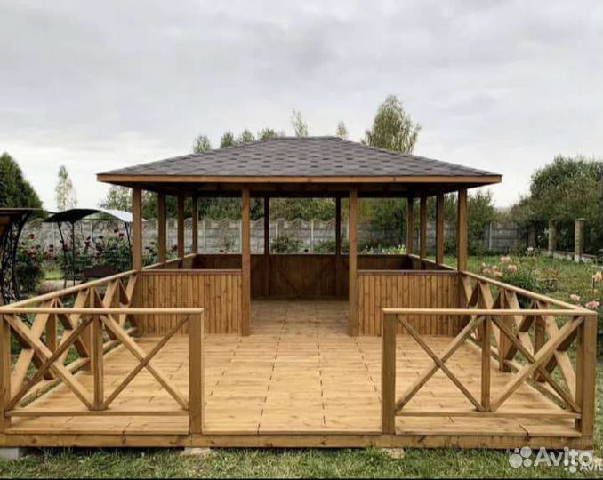 Беседка для дачи