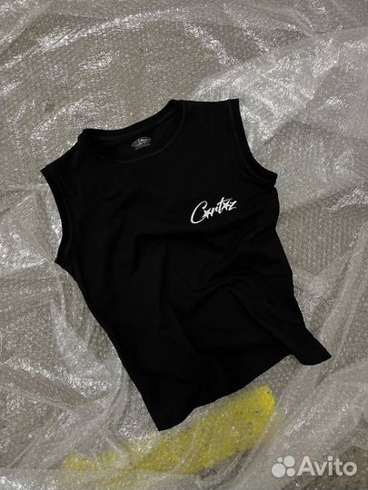 Майка черная Corteiz