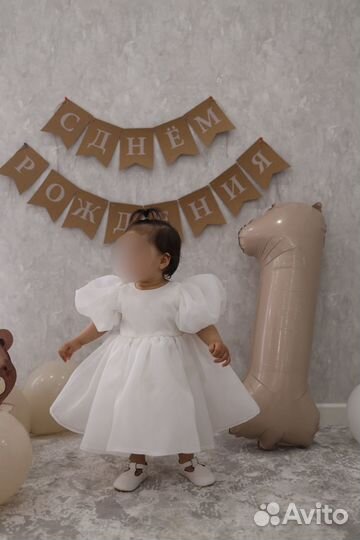 Платье для девочки 80