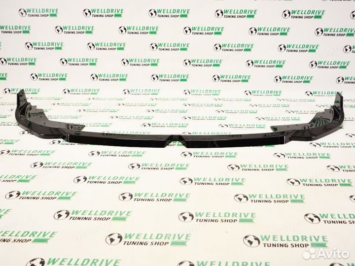 Сплиттер BMW 3 G20 M-Performance LCI черный