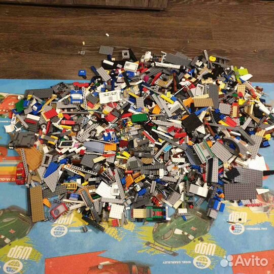 Lego детали пакетом оригинал 6 кг