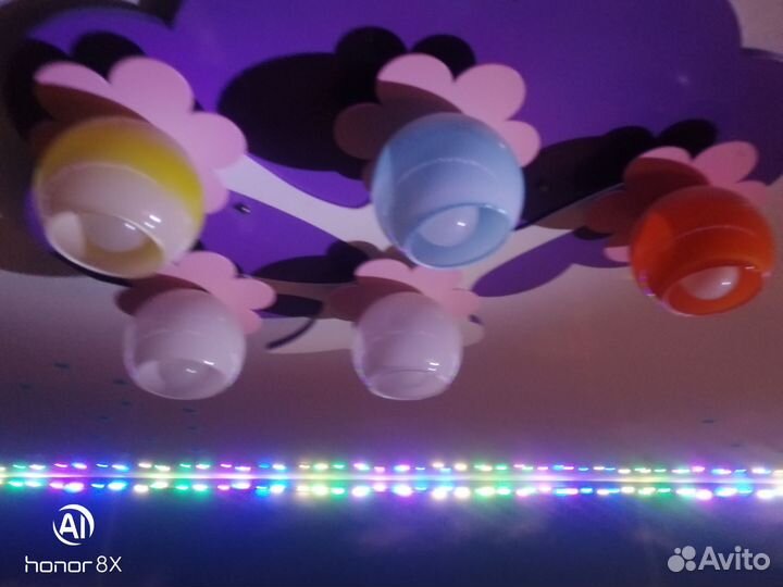 Люстра в детскую комнату