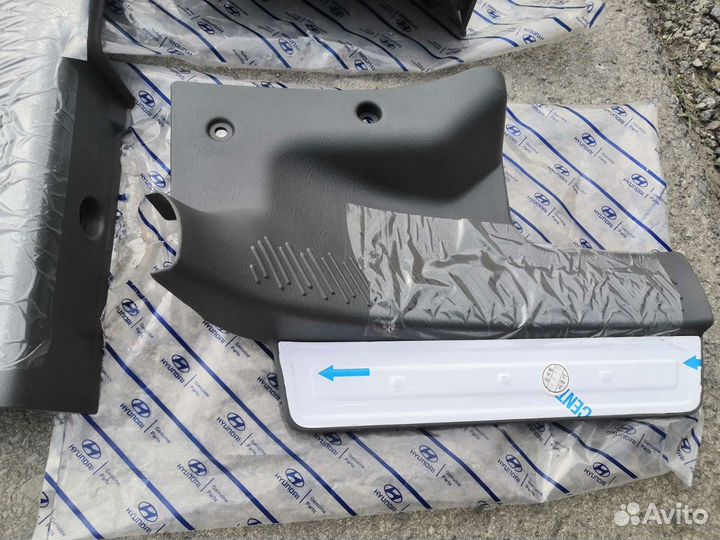 Пороги Хендай Сантафе Hyundai SantaFe