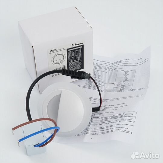 Светодиодный светильник Feron LN009 встраиваемый 3