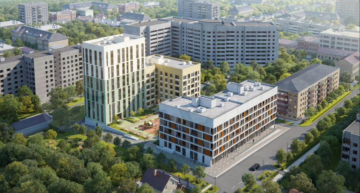 1-к. квартира, 46,8 м², 1/12 эт.