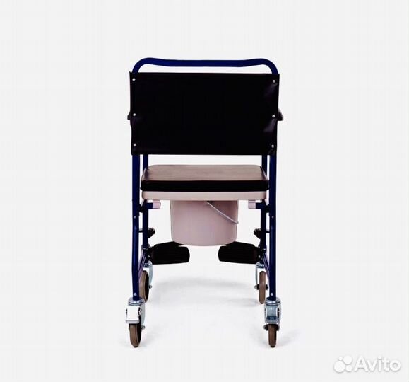 Кресло каталка стул туалет на колесах N009B