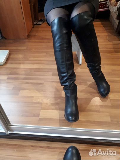 Сапоги высокие ботфорты