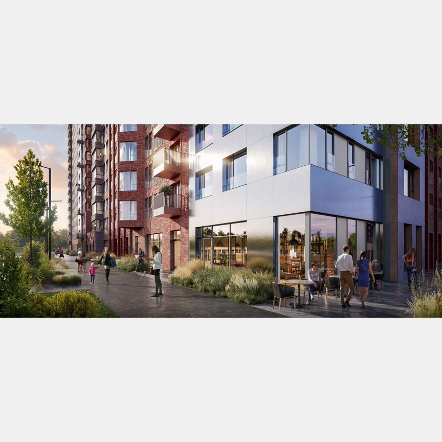 1-к. квартира, 32,1 м², 10/39 эт.