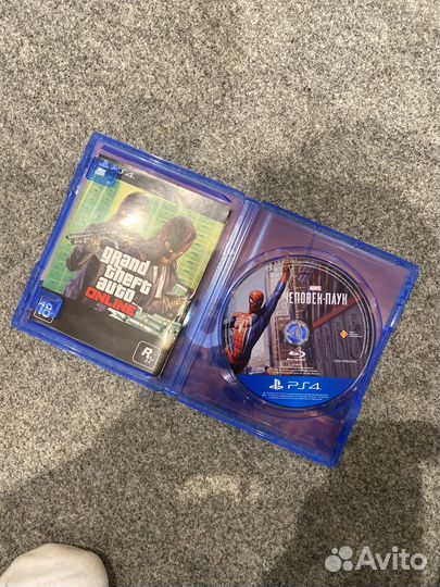 Человек паук ps4 диск