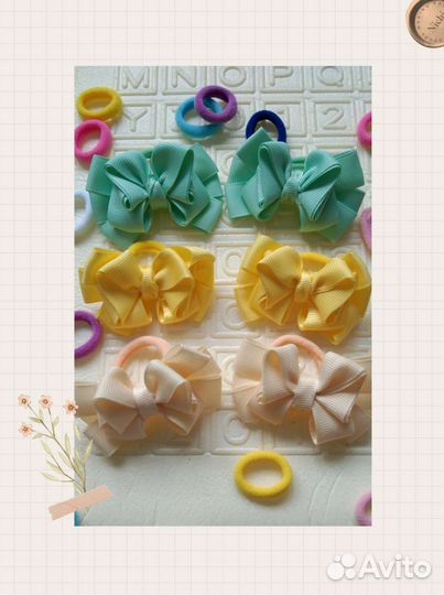 Бантики для волос