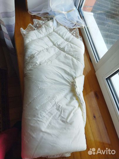 Зимний конверт на выписку