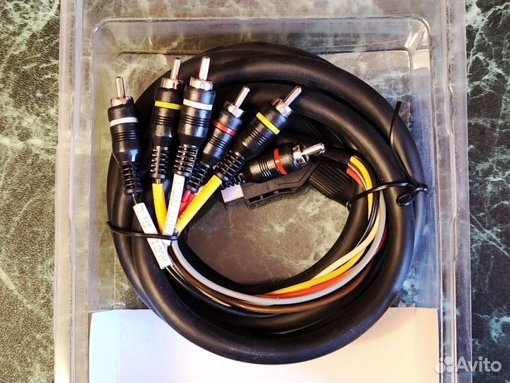 Кабель scart-6RCA