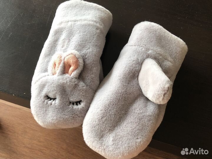 Варежки зимние детские