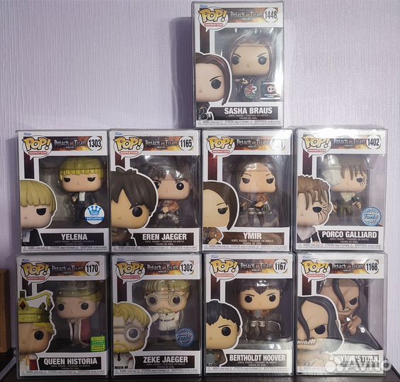 Funko Pop Attack on titan,атака титанов,аниме