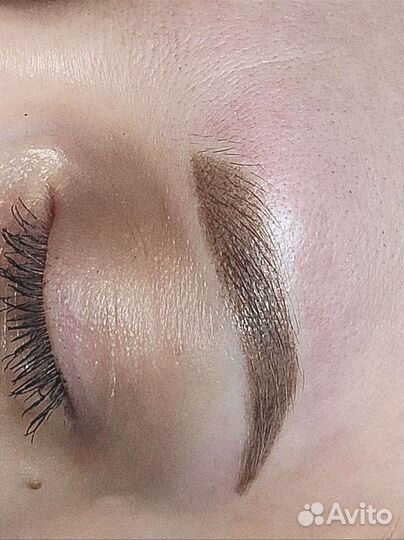 Перманентный макияж (пудровые брови)