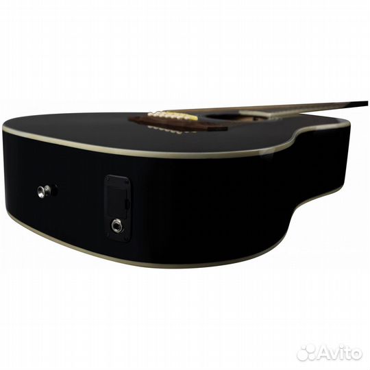 Электроакустическая гитара Flight D-200/12 BK EQ