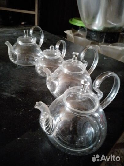 Чайник заварочный стеклянный