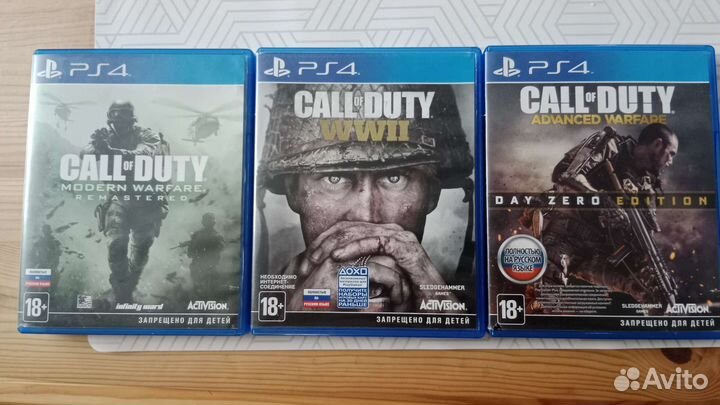 Игры для приставок ps4