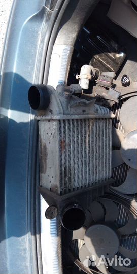 Радиатор турбины (интеркулер) для VW jetta IV 1,9