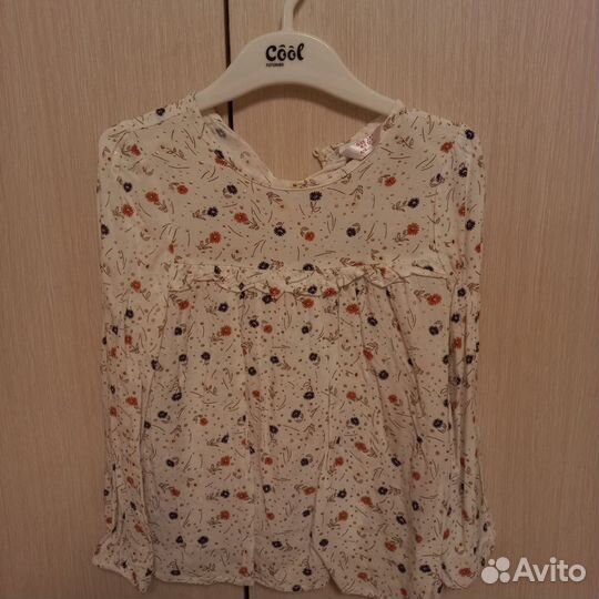 Блузка для девочки 116 нарядная