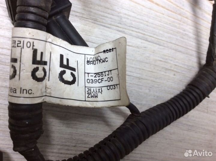 Проводка (коса) Chevrolet Aveo T250 B12D1