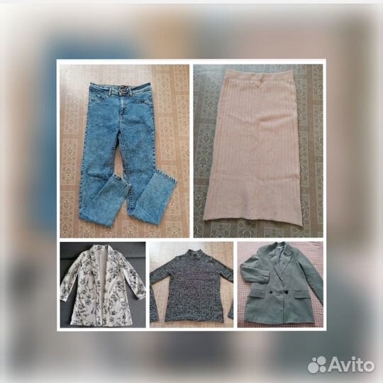 Пальто+ пакет одежды 46