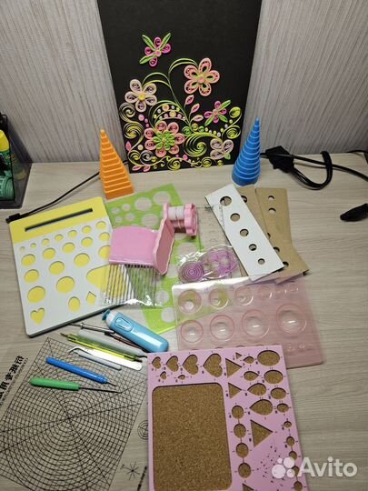Огромный набор для квиллинга