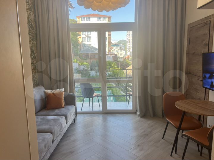 1-к. апартаменты, 40 м², 2/3 эт.