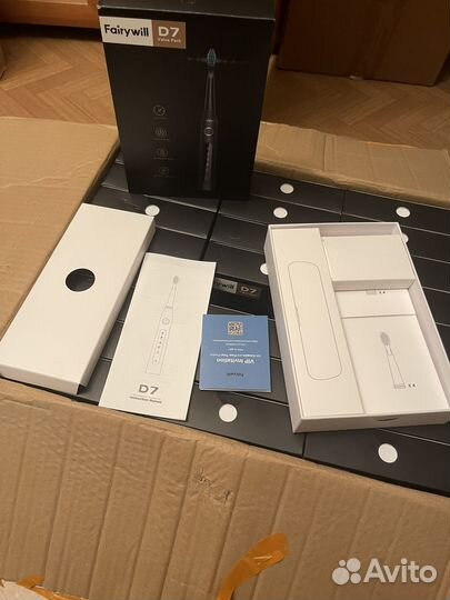 Электрическая зубная щетка Fairywill D7 ультра