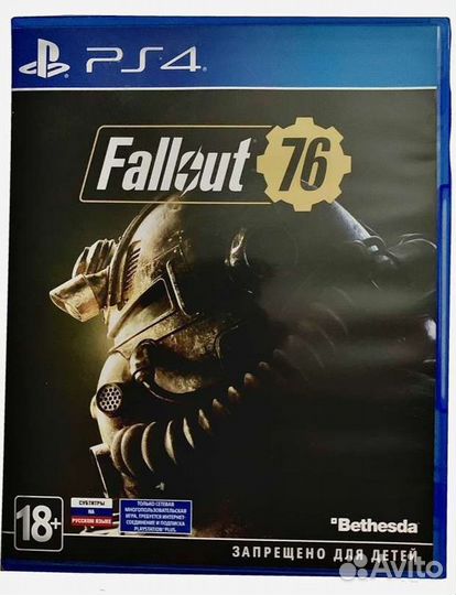 Fallout 76 игра для ps4 на диске