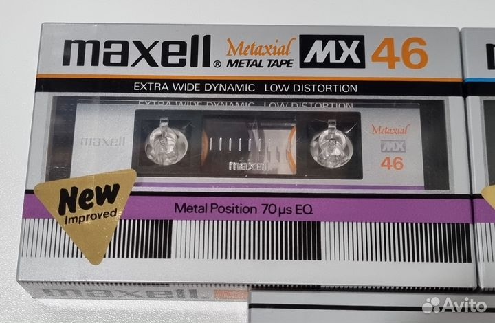 Кассеты Maxell MX 46/90 Type IV Metal