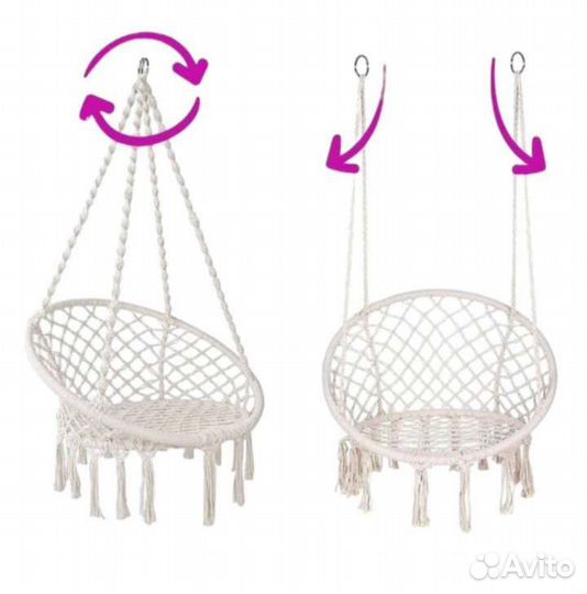 Качеля подвесная садовая