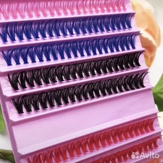 Ресницы пучки накладные