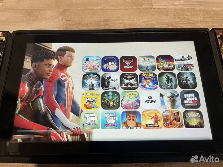 Прошитый Nintendo switch rev.2 Picofly 512gb