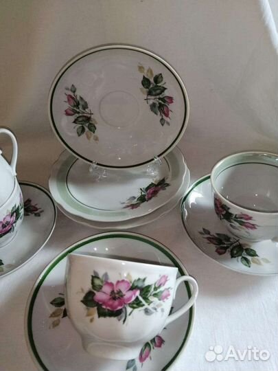 Чайные пары фарфор СССР