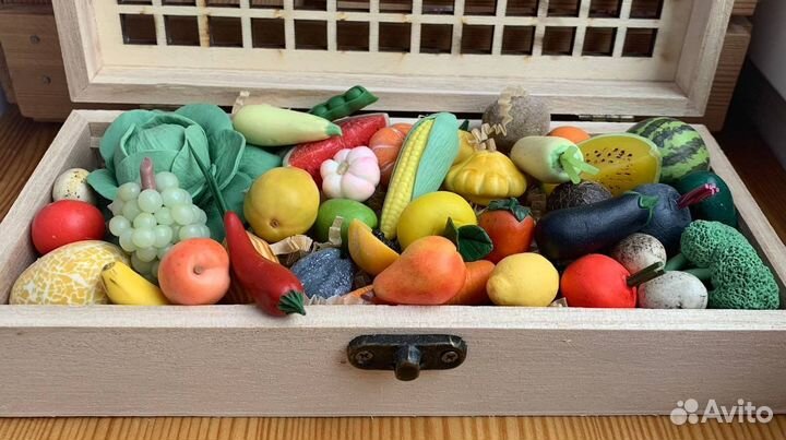 Овощи из полимерной глины