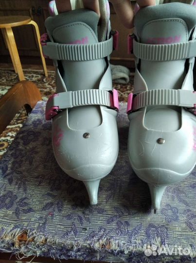 Коньки раздвижные 33-36