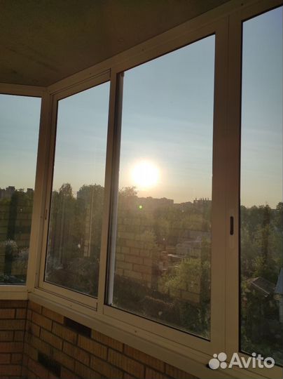 Пластиковые окна с балкона