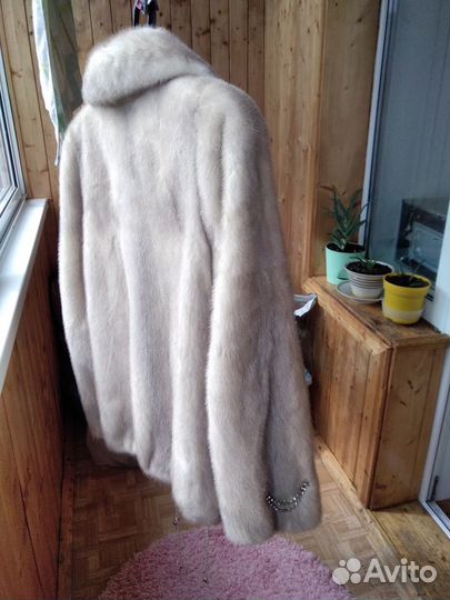 Шуба норковая 46