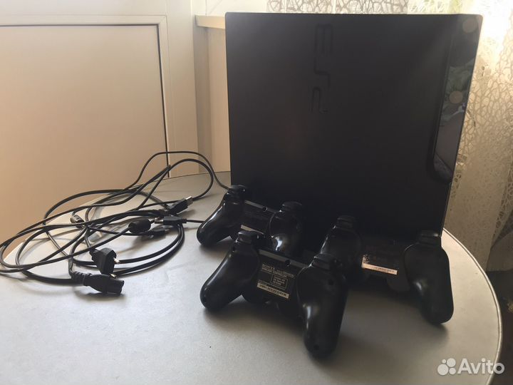 Sony playstation 3 slim, 115гб, прошитая