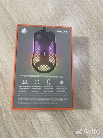Игровая мышь SteelSeries Aerox 3 Black