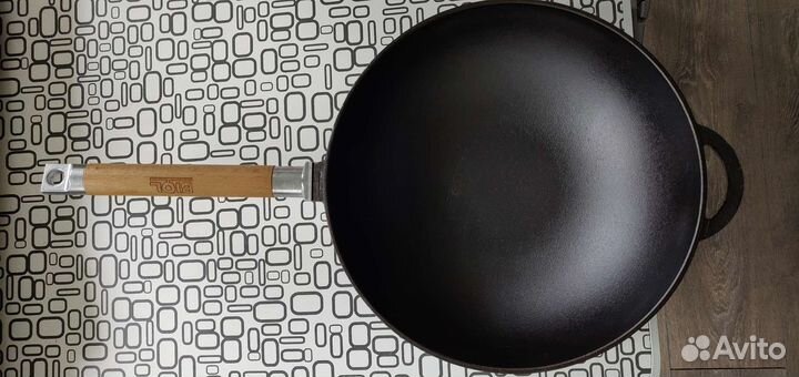Казан Wok сковорода Biol вок чугун новая Биол