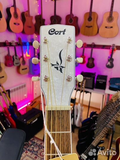 Электроакустика Cort Новая (+Чехол)