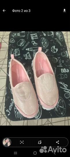 Слипоны для девочки Skechers