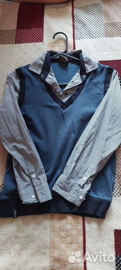 Школьные рубашки для мальчиков 146