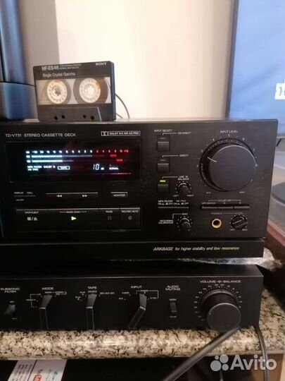 Кассетная дека Victor TD v-731