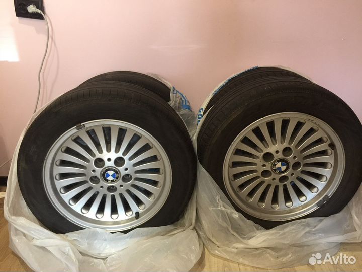 Диски и резина на Е-39, комплект